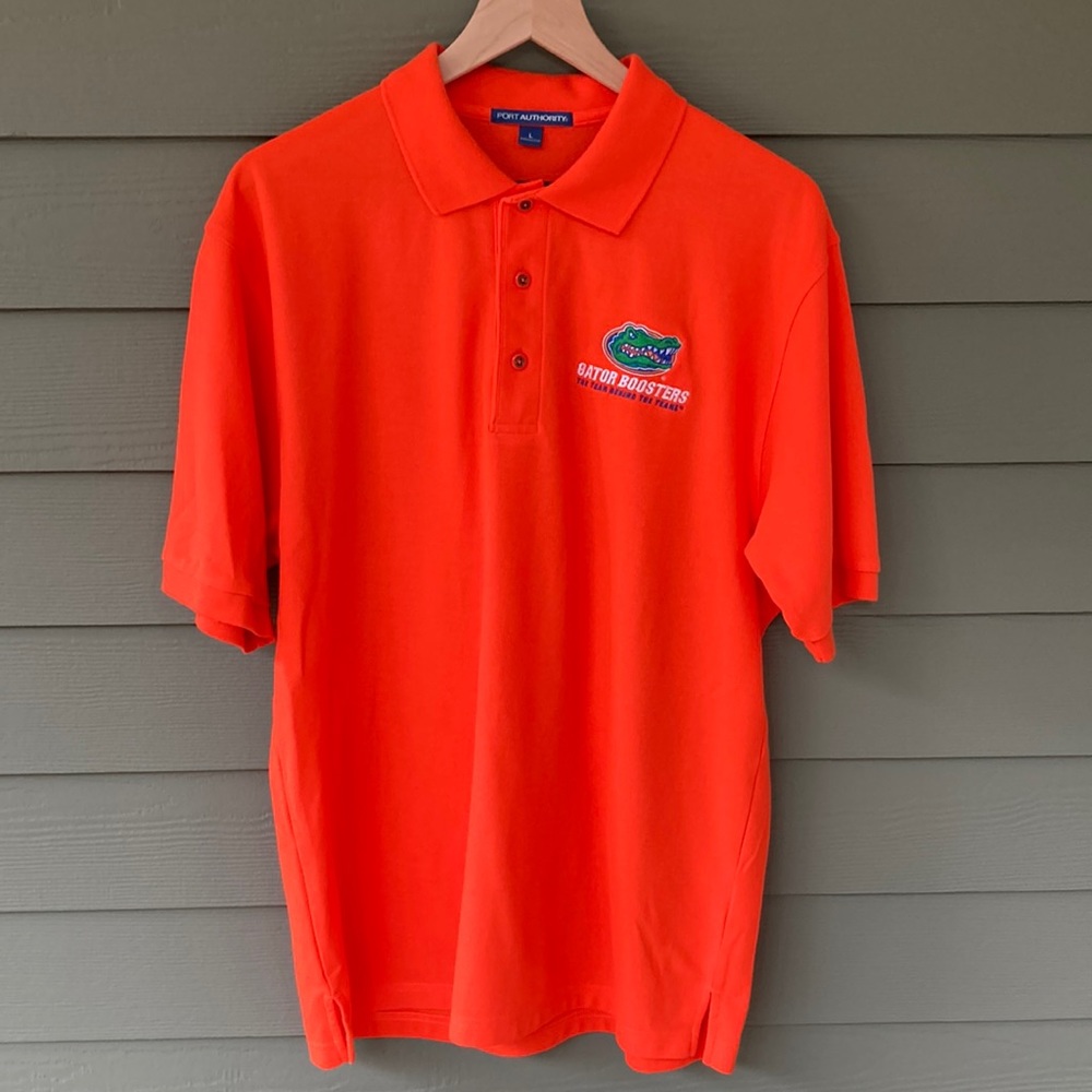Men’s size large Florida gator polo shirt.